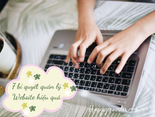 7 bí quyết quản lý website
